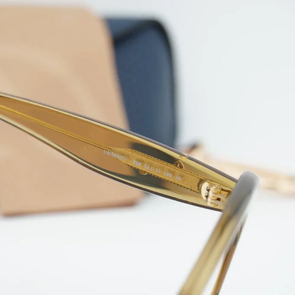 Loewe LW50067I 096 Cat Eye Eyeglasses - Glossy Green 52mm
